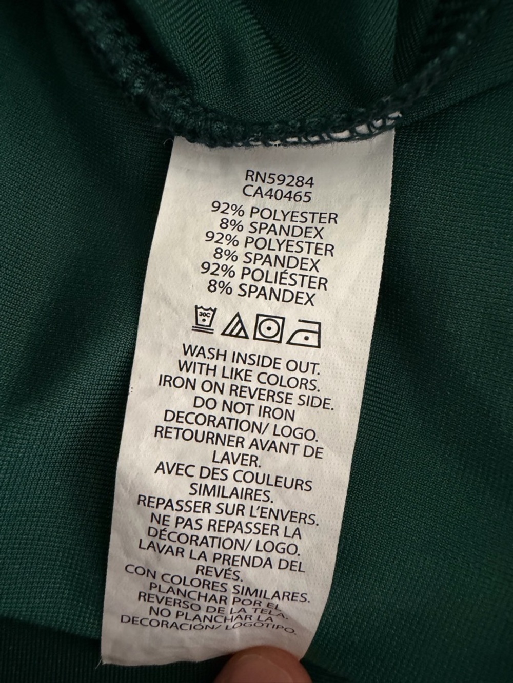 The Children's Place Emerald Green Velvet Dress Size 4 - Picture 6 of 6